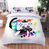 Gamepad Pattern Bedding Set Quilt Cover Without Filler