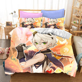 Genshin Impact Cosplay Bedding Set Quilt Duvet Covers Bed Sheets Sets - EBuycos
