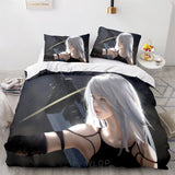 Ghost Knife Comforter Bedding Sets 3 Piece Duvet Covers Bed Sheets - EBuycos