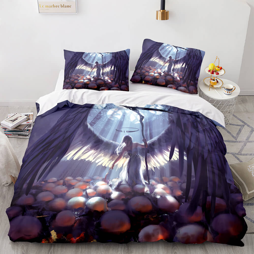 Ghost Knife Cosplay Bedding Sets Duvet Covers Comforter Bed Sheets - EBuycos