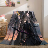 Game Ghost Blade Cosplay Flannel Fleece Blanket Comforter Bedding Sets - EBuycos