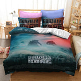 Godzilla vs Kong Cosplay Bedding Set Quilt Duvet Cover Sheets Sets - EBuycos