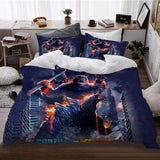 Godzilla vs Kong Pattern Bedding Set Quilt Cover Without Filler