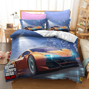 Grand Theft Auto Cosplay Bedding Set Duvet Cover Bed Sheets Sets - EBuycos