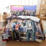 Grand Theft Auto Cosplay Bedding Set Quilt Duvet Cover Bed Sheets Sets - EBuycos