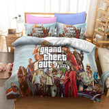 Grand Theft Auto Cosplay Bedding Set Quilt Duvet Cover Bed Sheets Sets - EBuycos