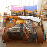 Grand Theft Auto Cosplay Bedding Set Quilt Duvet Cover Bed Sheets Sets - EBuycos