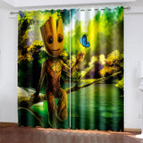 Groot Curtains Blackout Window Drapes