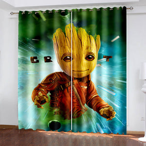 Groot Curtains Blackout Window Drapes