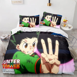 HUNTER×HUNTER Bedding Set Cosplay Quilt Cover Without Filler