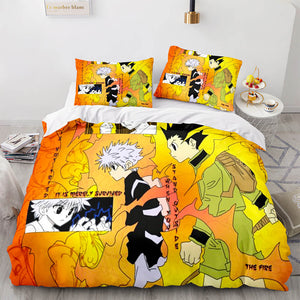 HUNTER×HUNTER Bedding Set Cosplay Quilt Cover Without Filler