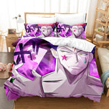 HUNTER×HUNTER Cosplay Bedding Set Comforter Duvet Cover Bed Sheets - EBuycos