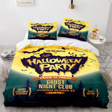 Halloween Decor Bedding Set Duvet Cover Comforter Bed Sheets - EBuycos