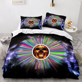 Halloween Horror Skeleton Skull Bedding Sets Duvet Covers Bed Sheets - EBuycos