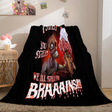 Halloween Horror Theme Flannel Fleece Throw Cosplay Blanket Sets - EBuycos