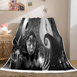 Halloween Horror Theme Flannel Fleece Throw Cosplay Blanket Sets - EBuycos