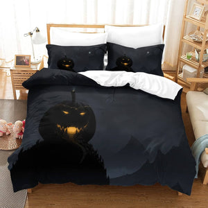 Hallowmas Pattern Bedding Set Quilt Cover Without Filler
