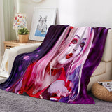 Harley Quinn Blanket Flannel Throw Room Decoration