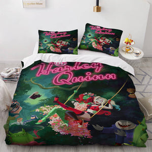 Harley Quinn Season 3 Bedding Set Quilt Cover Without Filler