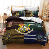 Harry Potter College Pattern Bedding Set Quilt Cover Without Filler