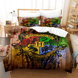 Harry Potter Cosplay Bedding Set Duvet Cover Comforter Bed Sheets - EBuycos