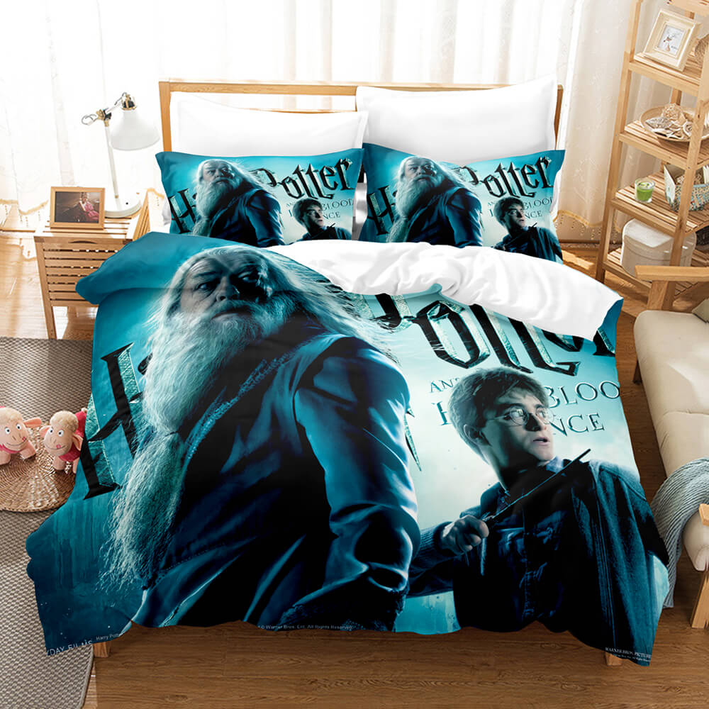 Harry Potter Pattern Bedding Set Quilt Cover Without Filler - EBuycos