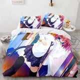 Hatsune Miku Cosplay Bedding Set Duvet Cover Comforter Bed Sheets - EBuycos