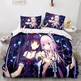 Hatsune Miku Cosplay Bedding Set Full Duvet Cover Comforter Bed Sheets - EBuycos