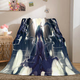 Hatsune Miku Cosplay Flannel Blanket Throw Soft Comforter Sets - EBuycos