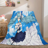 Hatsune Miku Cosplay Flannel Blanket Throw Soft Comforter Sets - EBuycos