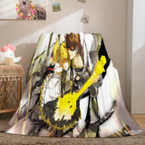 Hatsune Miku Cosplay Flannel Blanket Throw Soft Plush Bedding Sets - EBuycos
