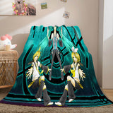 Hatsune Miku Cosplay Flannel Blanket Throw Soft Plush Bedding Sets - EBuycos