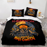 Horror Halloween Decor Bedding Sets Duvet Covers Comforter Bed Sheets - EBuycos