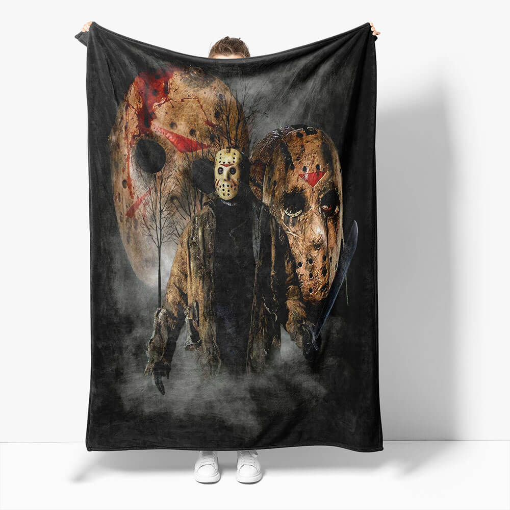Horror Robe Flannel Blanket Fleece Throw Blanket Wrap Nap Bedding Sets - EBuycos