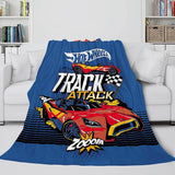 Hot Wheels Blanket Flannel Fleece Blanket Quilt Throw Cosplay Bedding - EBuycos