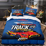 Hot Wheels Cosplay Bedding Set Duvet Cover Quilt Bed Sheets Sets Gifts - EBuycos