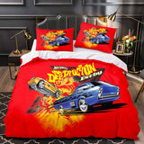 Hot Wheels Cosplay Bedding Set Duvet Covers Quilt Bed Sheets Sets - EBuycos