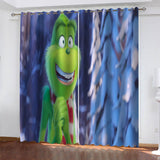 How The Grinch Stole Christmas Curtains Blackout Window Treatments Drapes