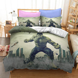 Hulk Bruce Banner Cosplay Bedding Set Duvet Cover Quilt Sheets Sets - EBuycos