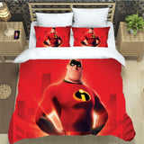 Incredibles Bedding Set Pattern Quilt Cover Without Filler