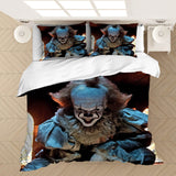 It 2 Pennywise Cosplay Bedding Set Duvet Covers Comforter Bed Sheets - EBuycos