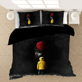 It 2 Pennywise Cosplay Bedding Set Duvet Covers Comforter Bed Sheets - EBuycos