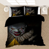 It 2 Pennywise Cosplay Bedding Set Duvet Covers Comforter Bed Sheets - EBuycos