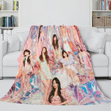 JYP Ent Twice 10th Taste of Love Album Flannel Blanket Bedding Sets - EBuycos
