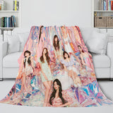 JYP Ent Twice 10th Taste of Love Album Flannel Blanket Bedding Sets - EBuycos