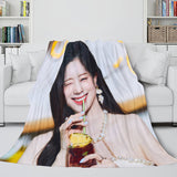 JYP Ent Twice 10th Taste of Love Album Flannel Blanket Bedding Sets - EBuycos