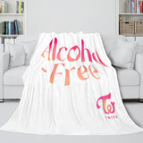 JYP Ent Twice 10th Taste of Love Album Flannel Blanket Bedding Sets - EBuycos