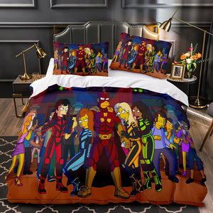 Japan Anime Cosplay Bedding Set Duvet Covers Soft Comforter Bed Sheets - EBuycos