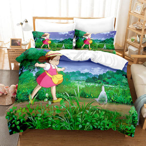 Japan Anime MY NEIGHBOR TOTORO Bedding Sets Duvet Covers Bed Sheets - EBuycos