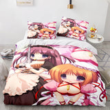 Japan Anime Maid Cosplay Bedding Sets Quilt Duvet Covers Bed Sheets - EBuycos